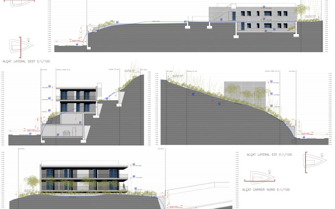 Proyecto Obra nueva Vivienda Unifamiliar aislada Las Cañas